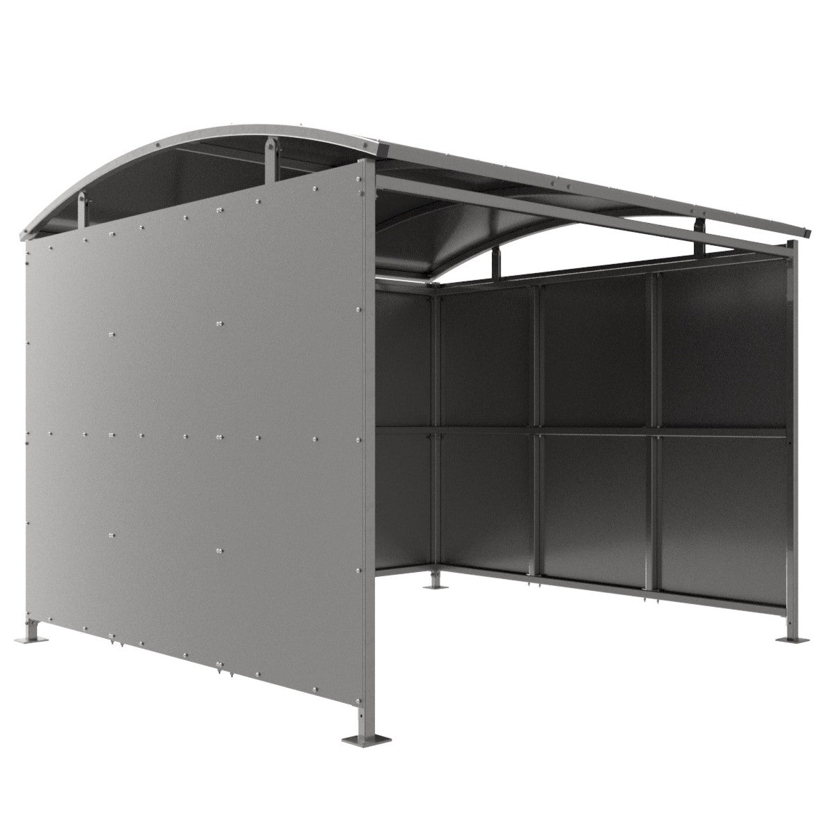 Dodford Bin Store Shelter - Store Fittings Direct