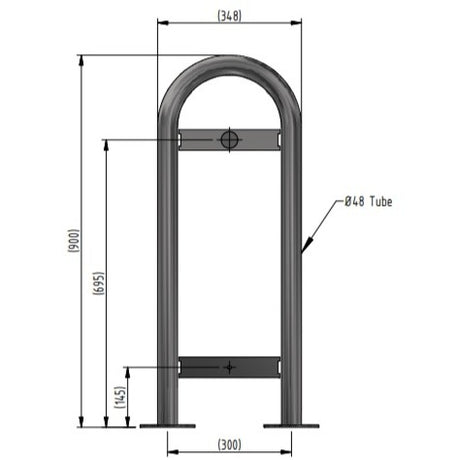 Door Guard Stopper | Door Safety Barrier - Store Fittings Direct