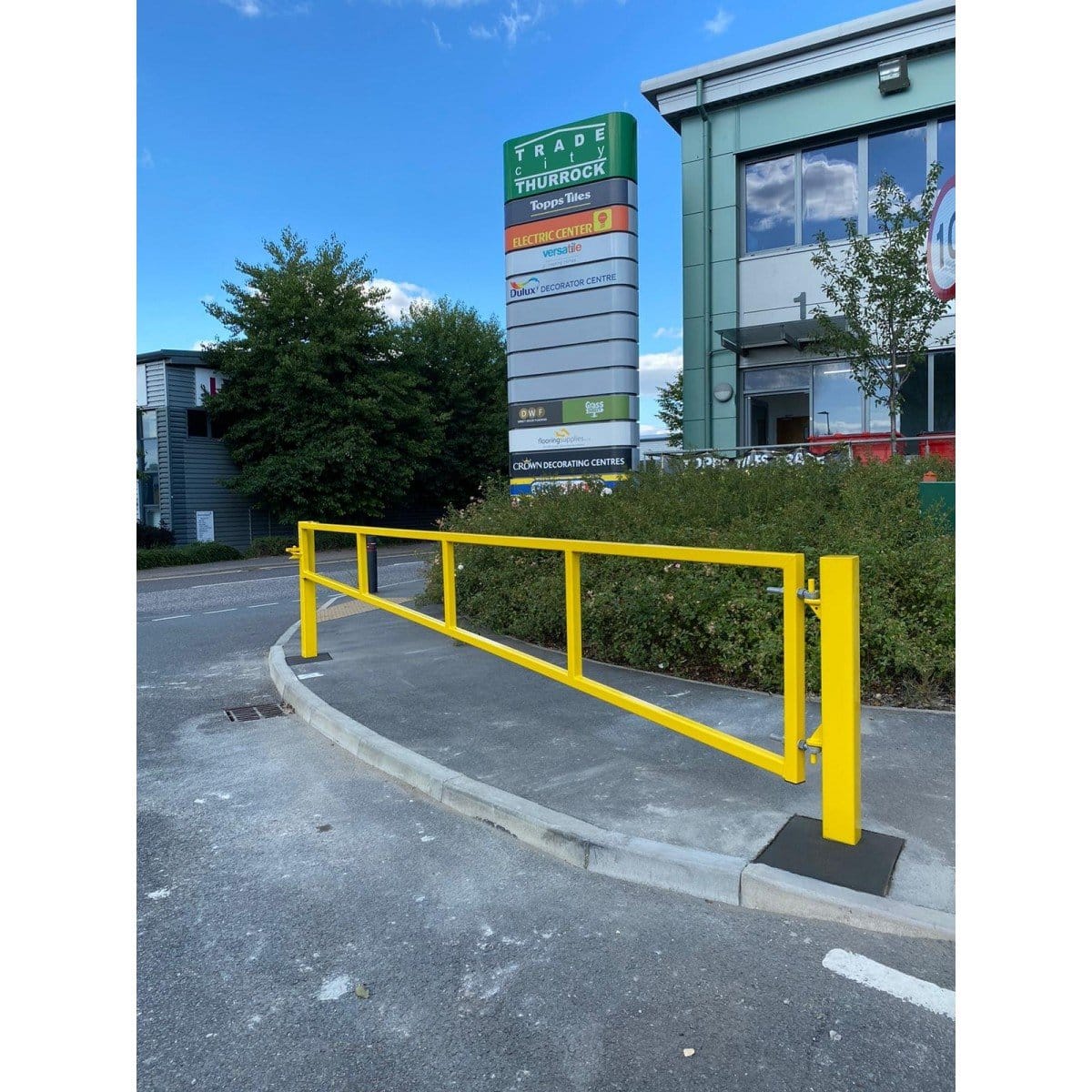 Double Leaf Swinging Access Gate | 5m to 11m - Store Fittings Direct