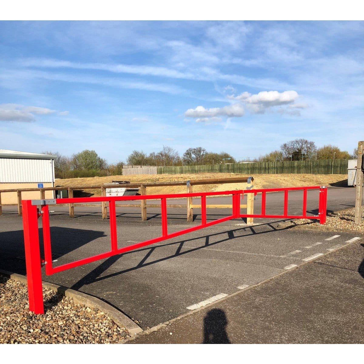 Double Leaf Swinging Access Gate | 5m to 11m - Store Fittings Direct