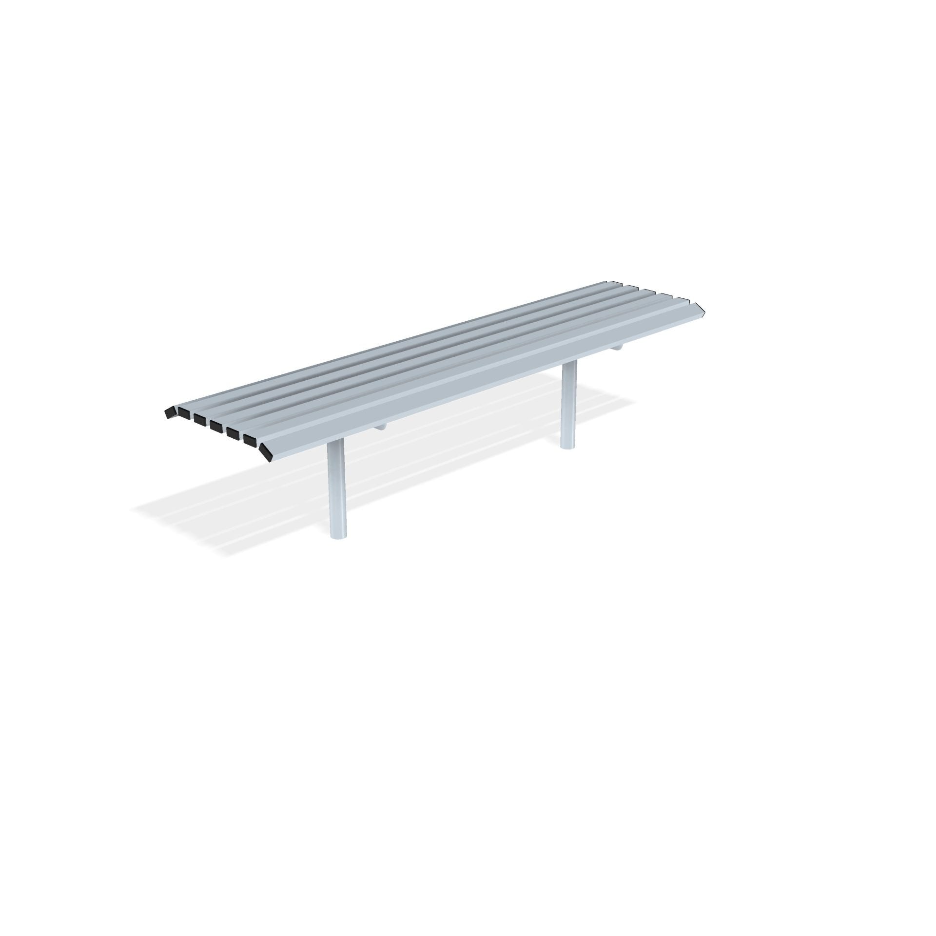 Drayton Outdoor Steel Bench | Street Furniture - Store Fittings Direct