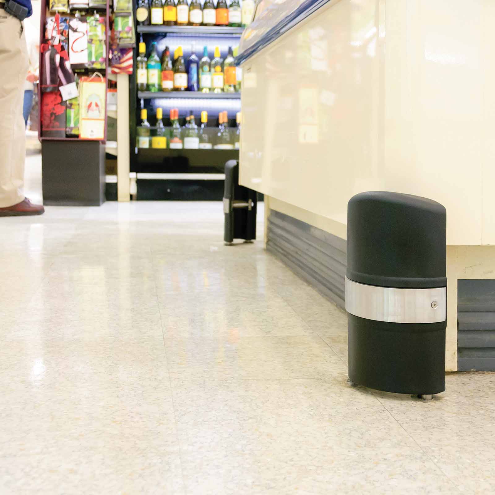 Durable Plastic Corner Guard for Retail Fixtures - Store Fittings Direct