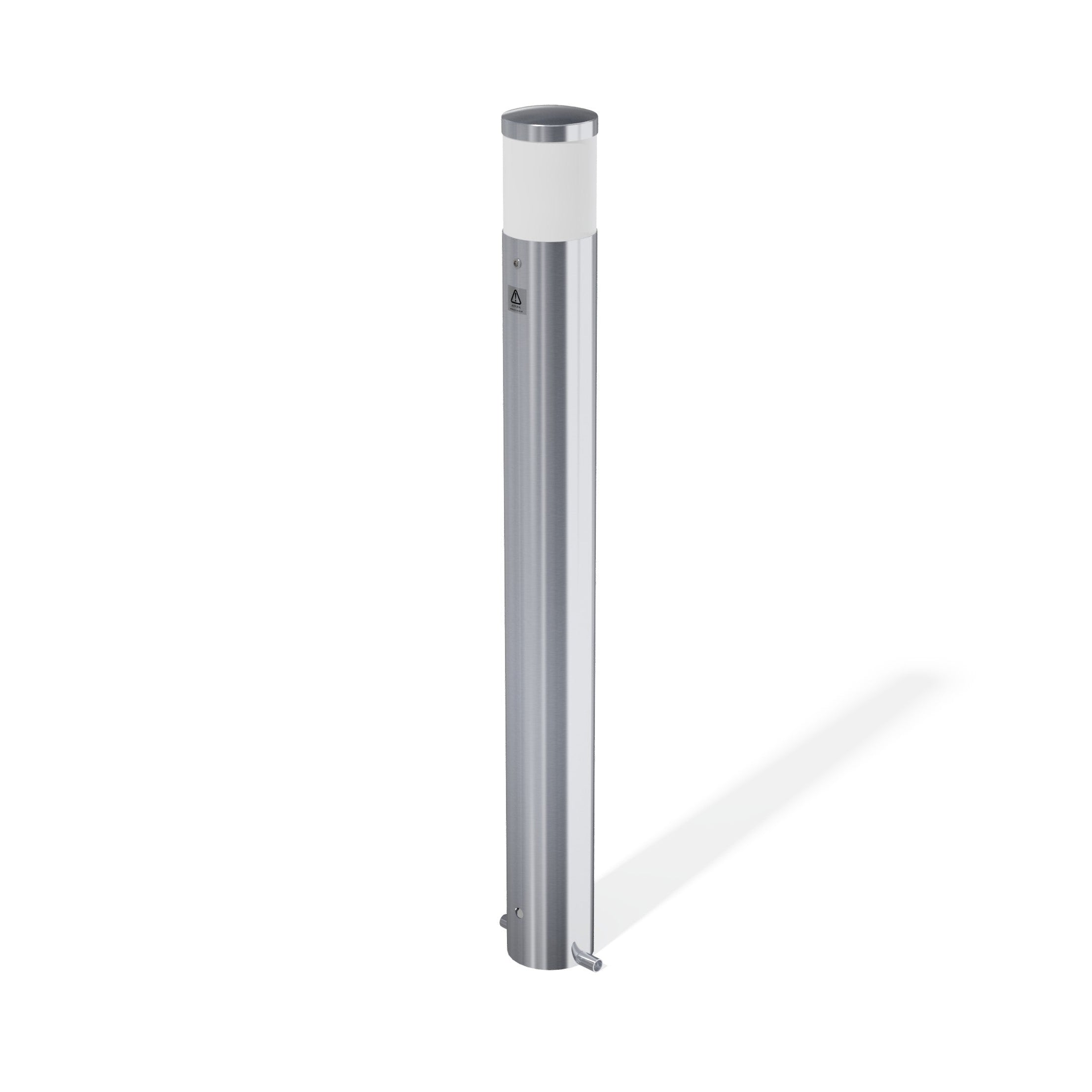 Durable Stainless Steel Illuminated Bollard for Safe Public Spaces - Store Fittings Direct
