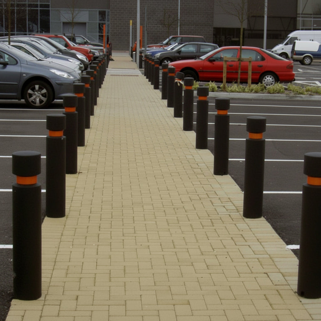EB100 Polyethylene Plastic Bollard | Recyclable - Store Fittings Direct