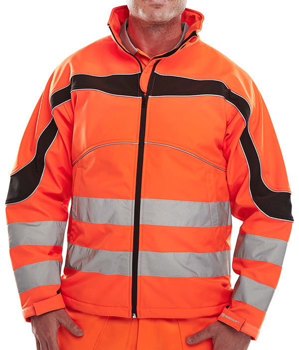 Eton Hi-Vis Soft Shell Jacket