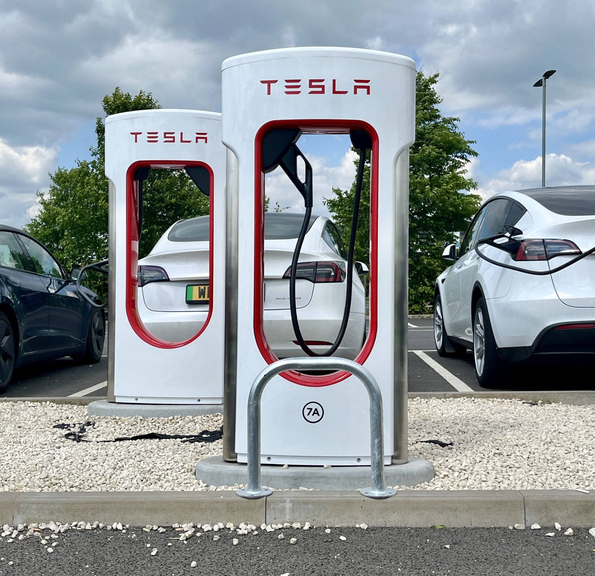 EV Charger Protection Guard | EV Hoops - Store Fittings Direct