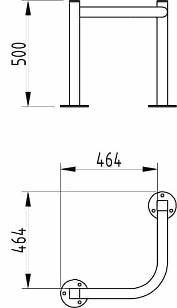 EV Charging Station Corner Guard