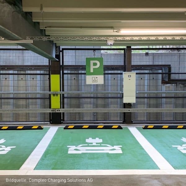 EV Protection Wheel Stops | EV Point Protection Recycled Rubber - Store Fittings Direct