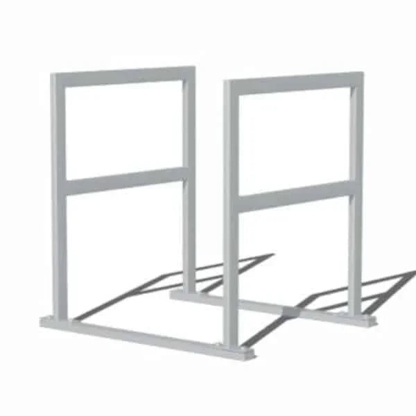 Eco Cycle Stands and Bike Racks Complete with Central Locking Bar - Store Fittings Direct