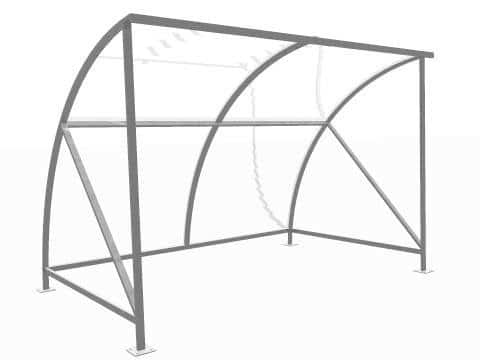 Eco Smoking Shelter | Broughton - Store Fittings Direct