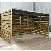 Eco Timber Bin Store | Bin Shelter - Store Fittings Direct