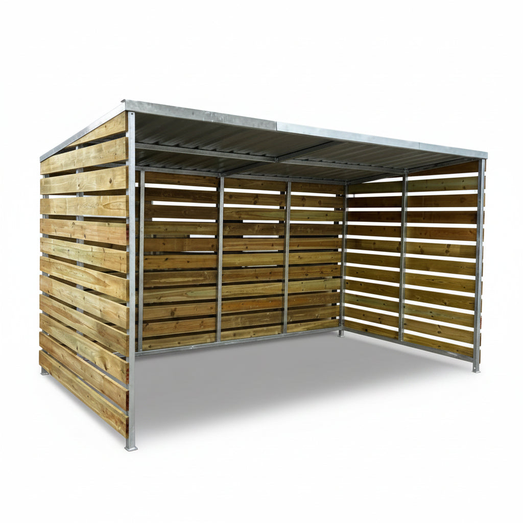 Eco Timber Bin Store | Bin Shelter