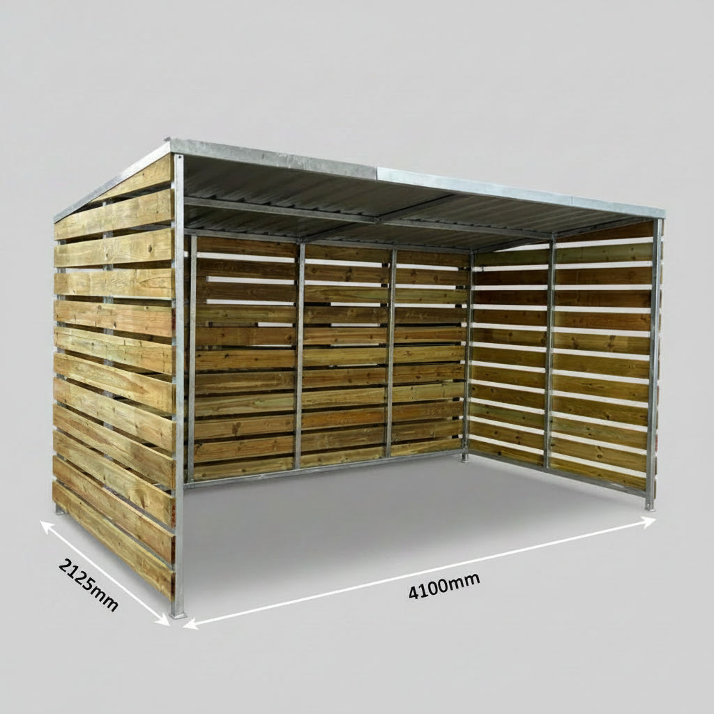 Eco Timber Bin Store | Bin Shelter