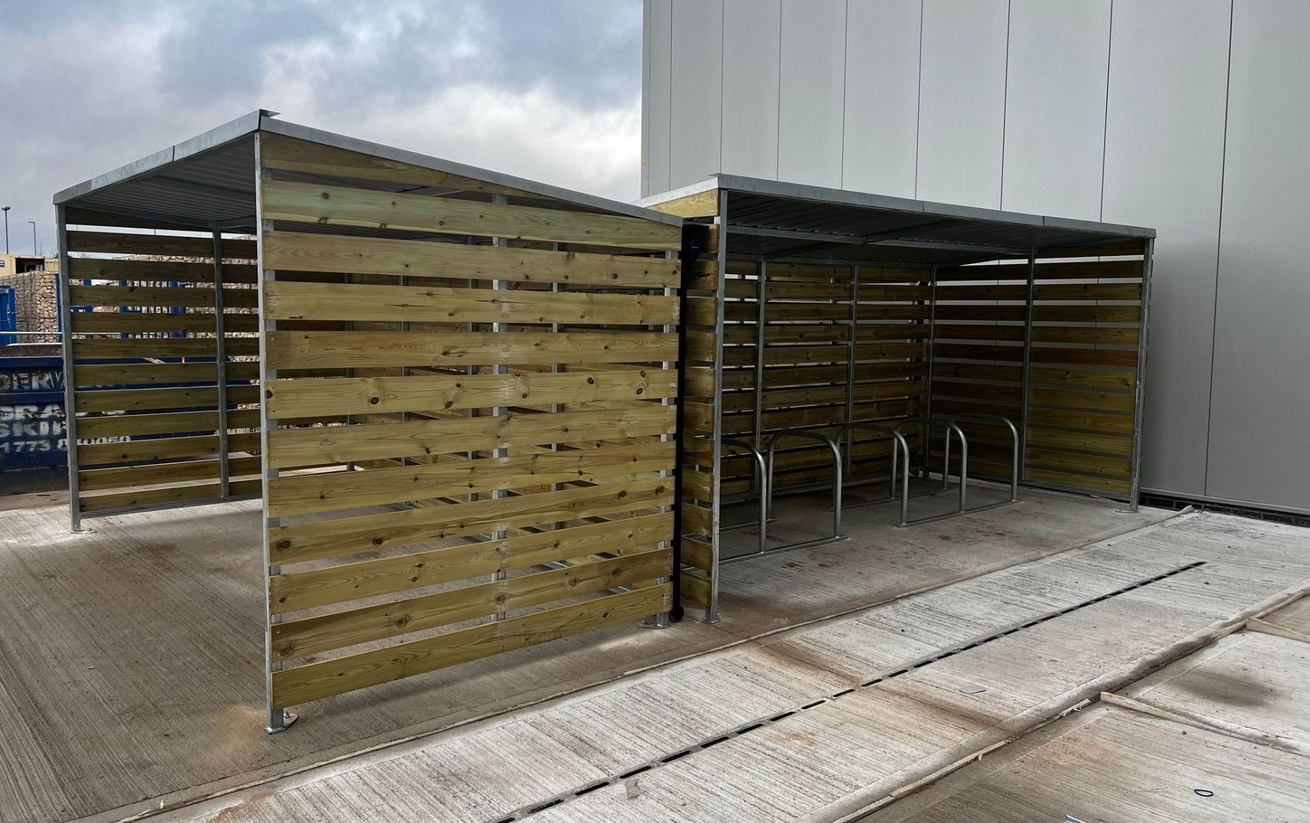 Eco Timber Cycle Shelter | Bike Store