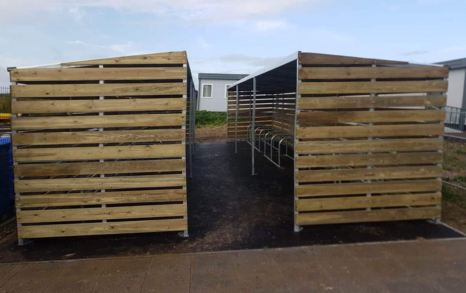 Eco Timber Cycle Shelter | Bike Store