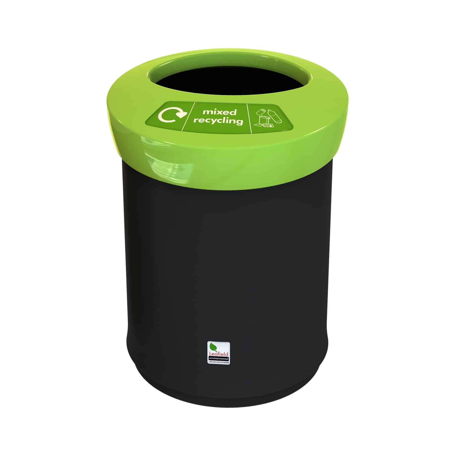 EcoAce | Open Top Recycling Bin - Store Fittings Direct