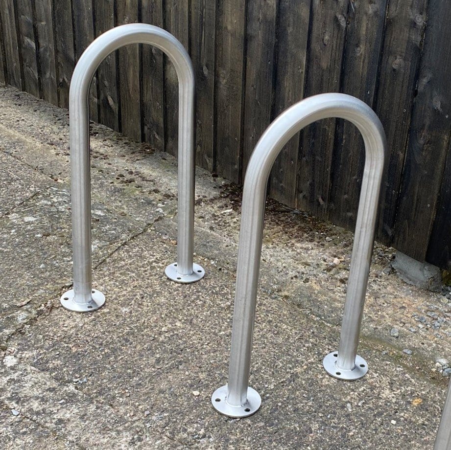 Economy Sheffield Cycle Stands | Stainless Steel - Store Fittings Direct