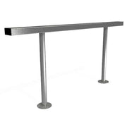 Economy Steel Perch Bench | Street Furniture - Store Fittings Direct