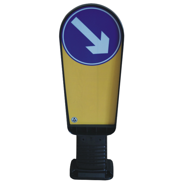 Flexbrite Keep Left Bollard - Store Fittings Direct