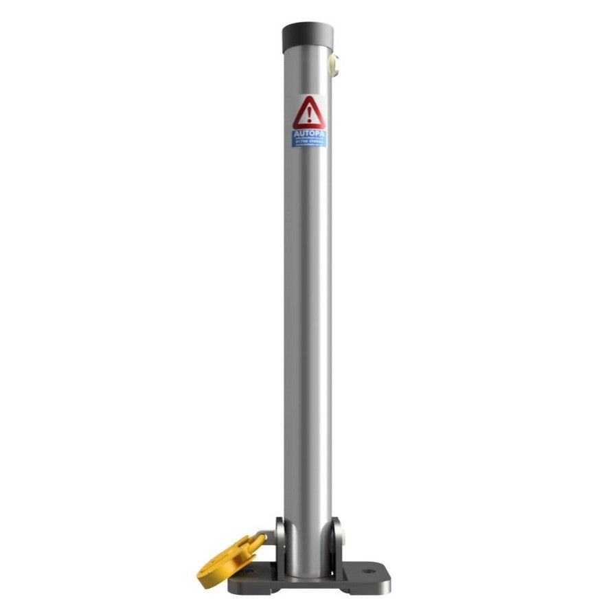 Fold Down Lockable Parking Post FB (Fire Brigade) - Store Fittings Direct