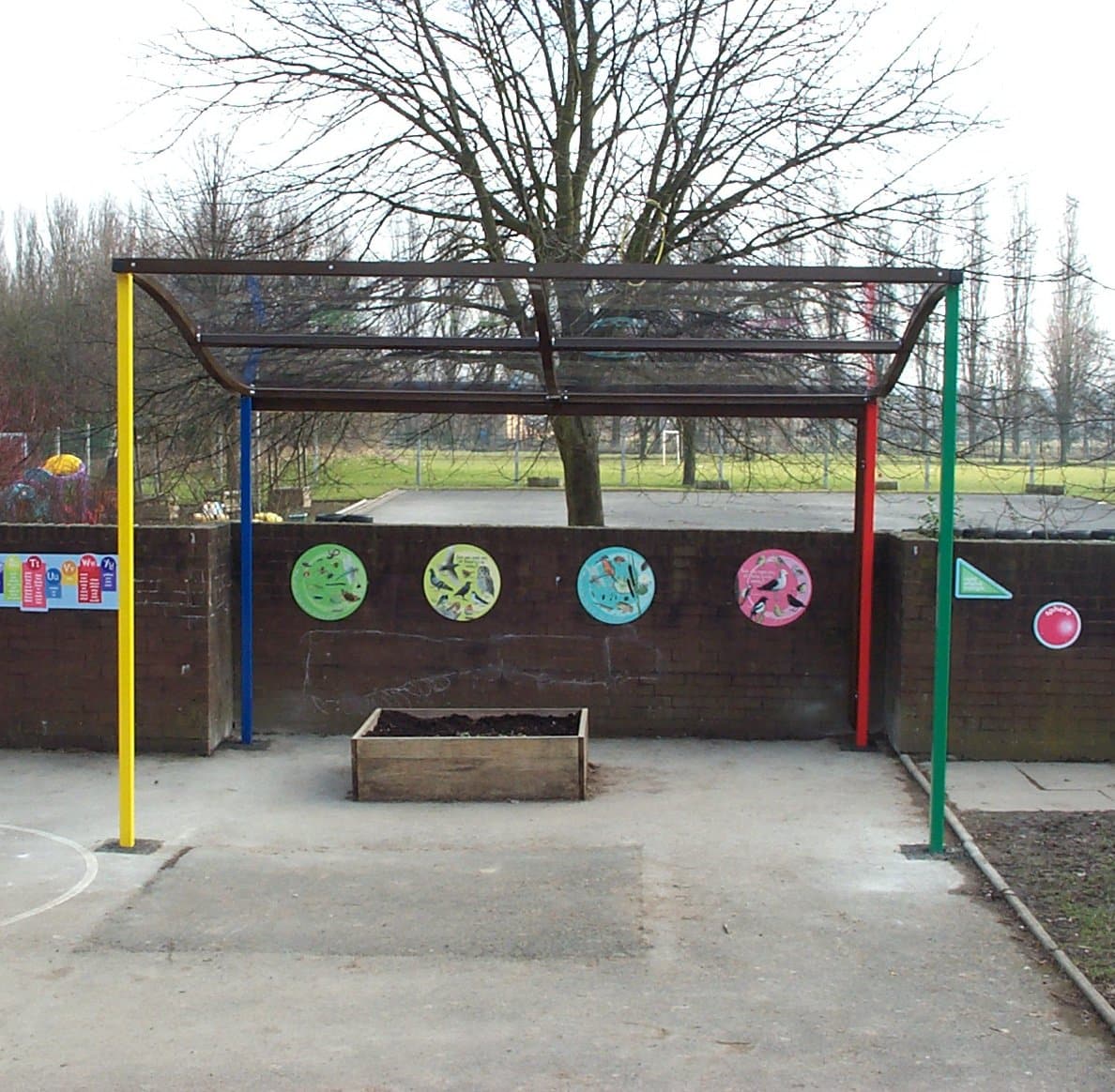 Schools Parent Waiting Canopy | 4.0mtrs x 3.0mtrs