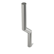 Galvanised Cranked Bollard - Store Fittings Direct