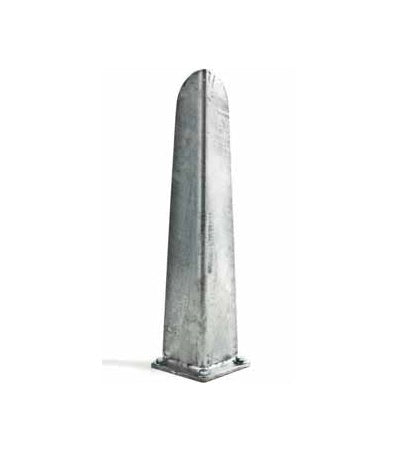Galvanised Guard Industrial Corner Protector Post - Store Fittings Direct
