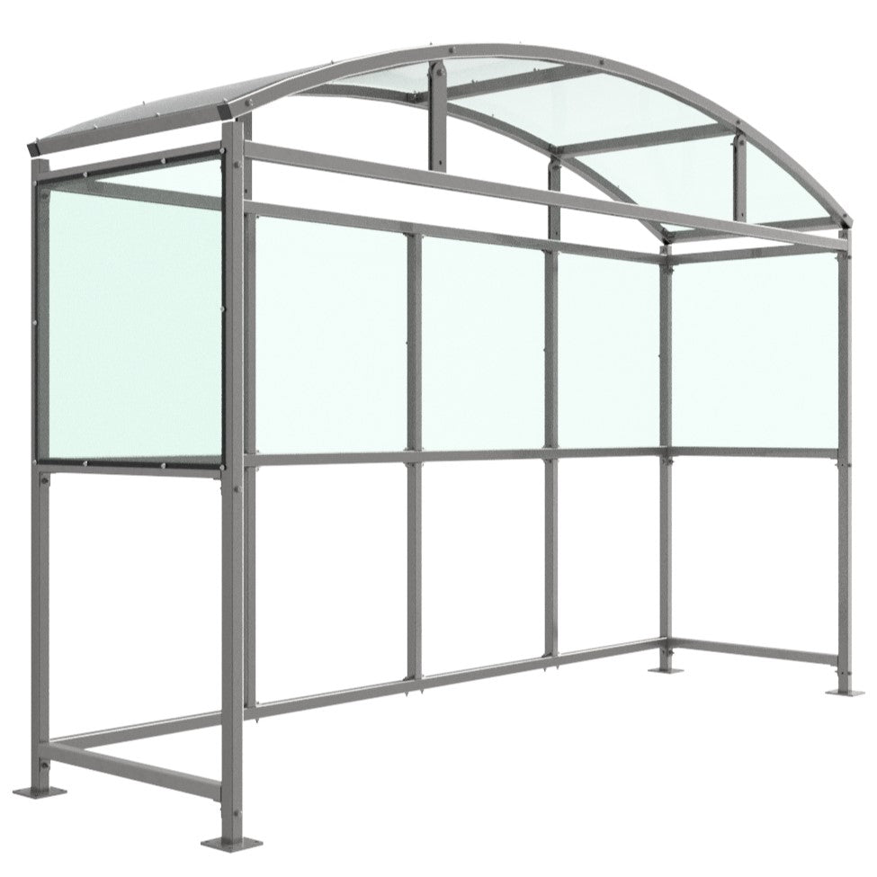 Glendale Smoking Shelter - Store Fittings Direct