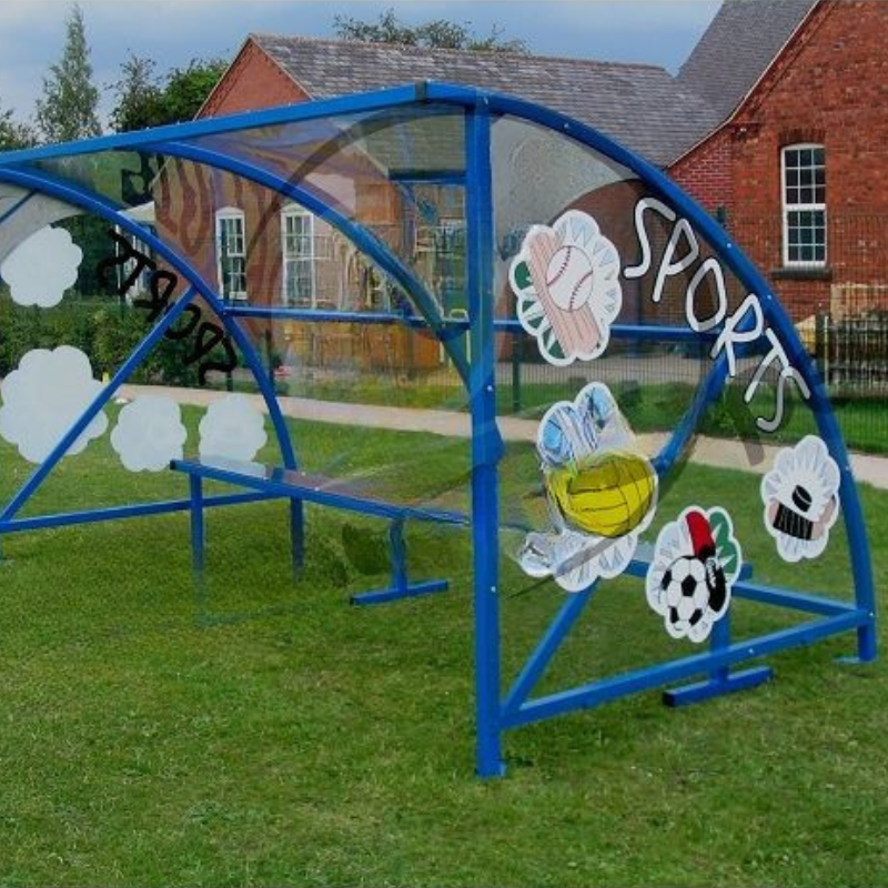 Grimston All-Weather Sports Shelter - Customizable & Durable Design - Store Fittings Direct