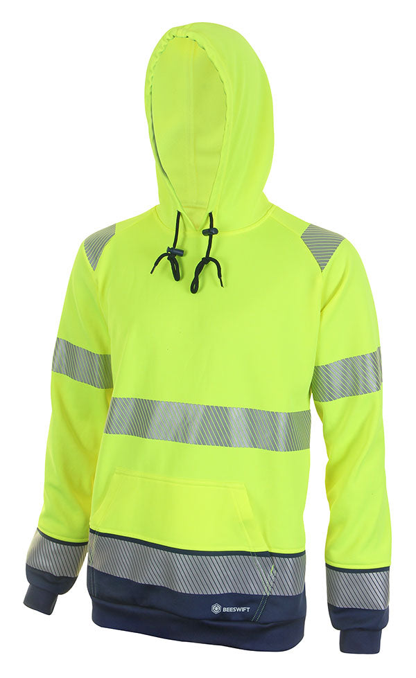 Deltic Hi-Vis Two-Tone Hoodie