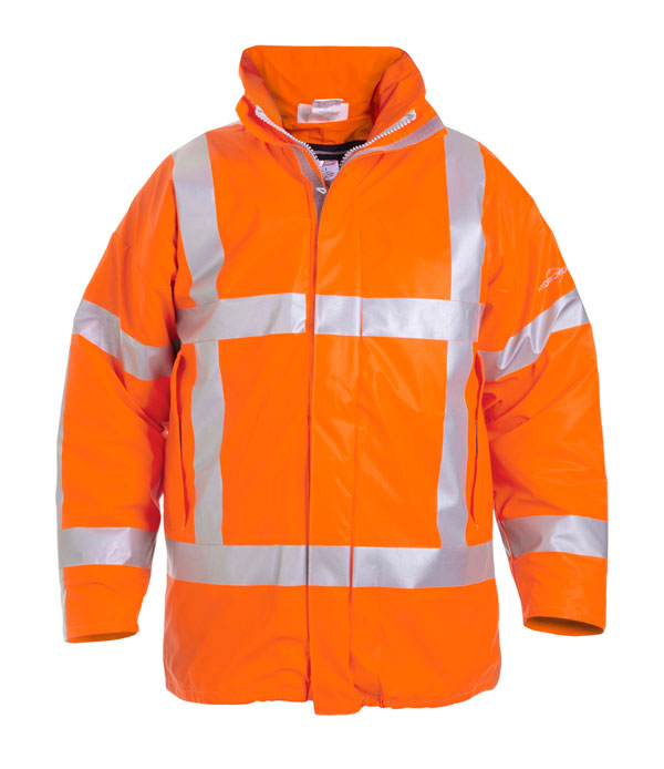 Hydrowear Norfolk Multi Fire Hi-Vis Retardant Anti-Static Waterproof Lined Parka Jacket