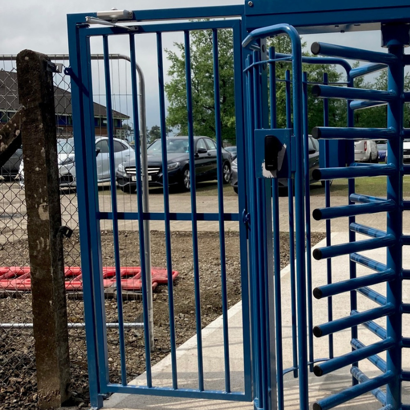 Harby Manual Pedestrian Gate - Quick Delivery - Store Fittings Direct