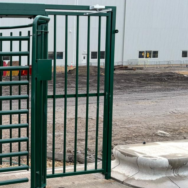 Harby Manual Pedestrian Gate - Quick Delivery - Store Fittings Direct