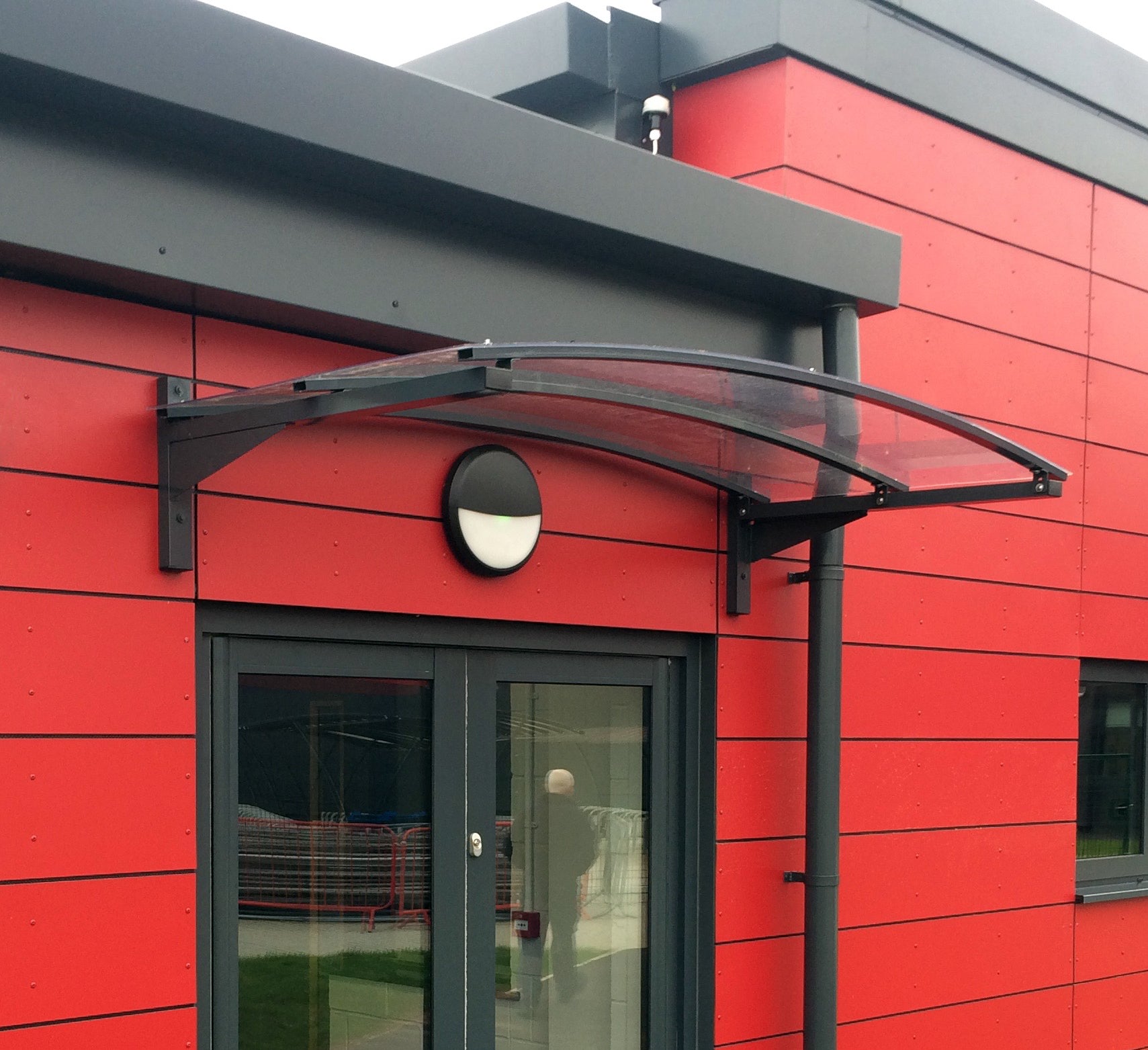 Haxby Lightweight Entrance Canopy - Stylish & Durable Protection - Store Fittings Direct