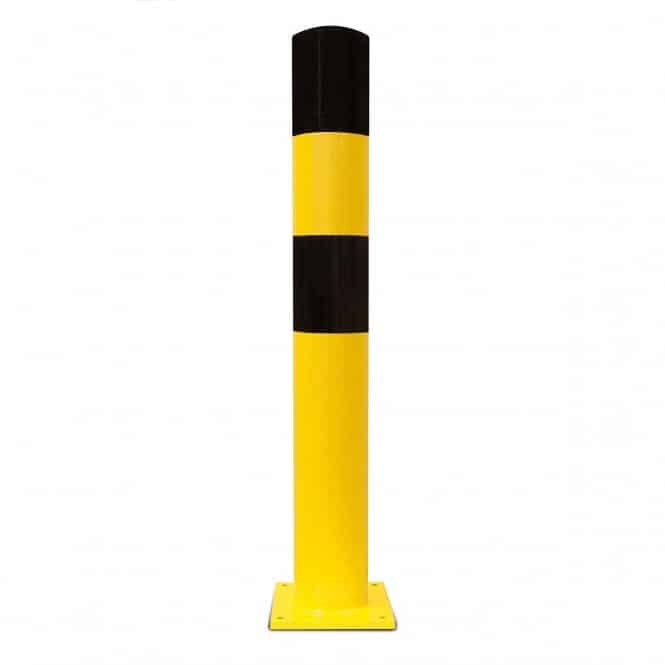 Heavy Duty Service Bollard | Black Bull - Store Fittings Direct