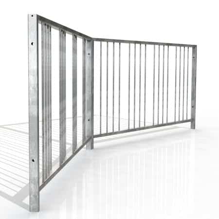 Pedestrian guardrail