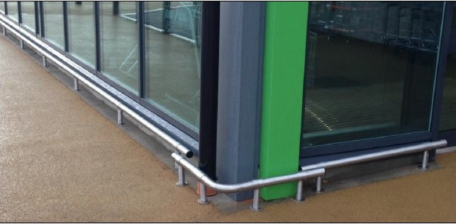 Stainless Steel Bump Rail - ISP Protection Rail