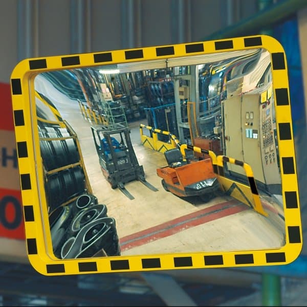 Industrial Duty Square Mirror | VIEW-MINDER