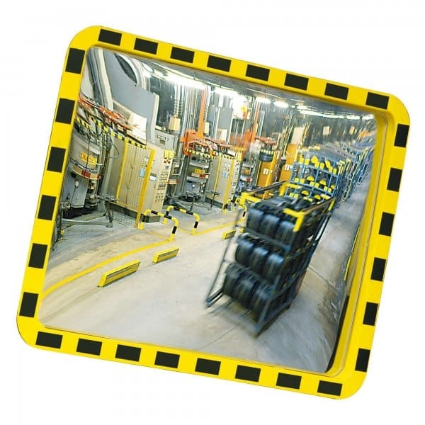 Industrial Duty Square Mirror | VIEW-MINDER - Store Fittings Direct