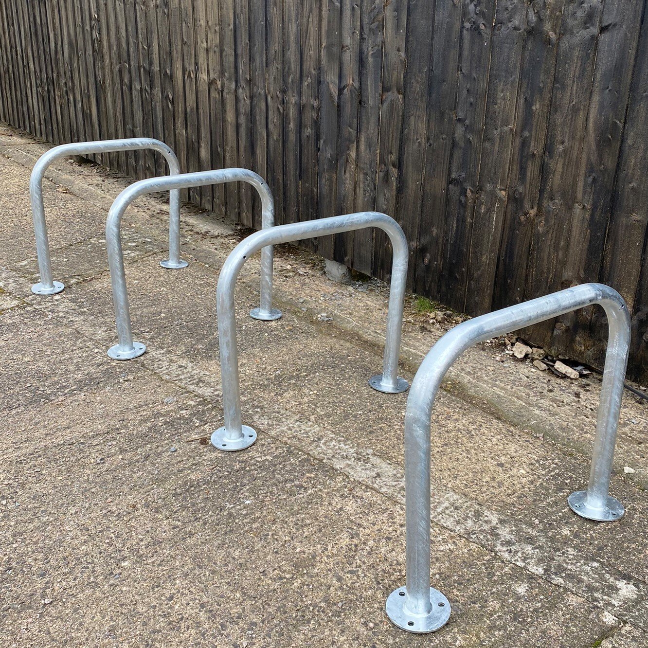 Junior Sheffield Cycle Stands | Galvanised - Store Fittings Direct