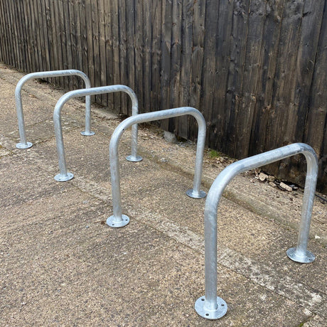 Junior Sheffield Cycle Stands | Galvanised - Store Fittings Direct