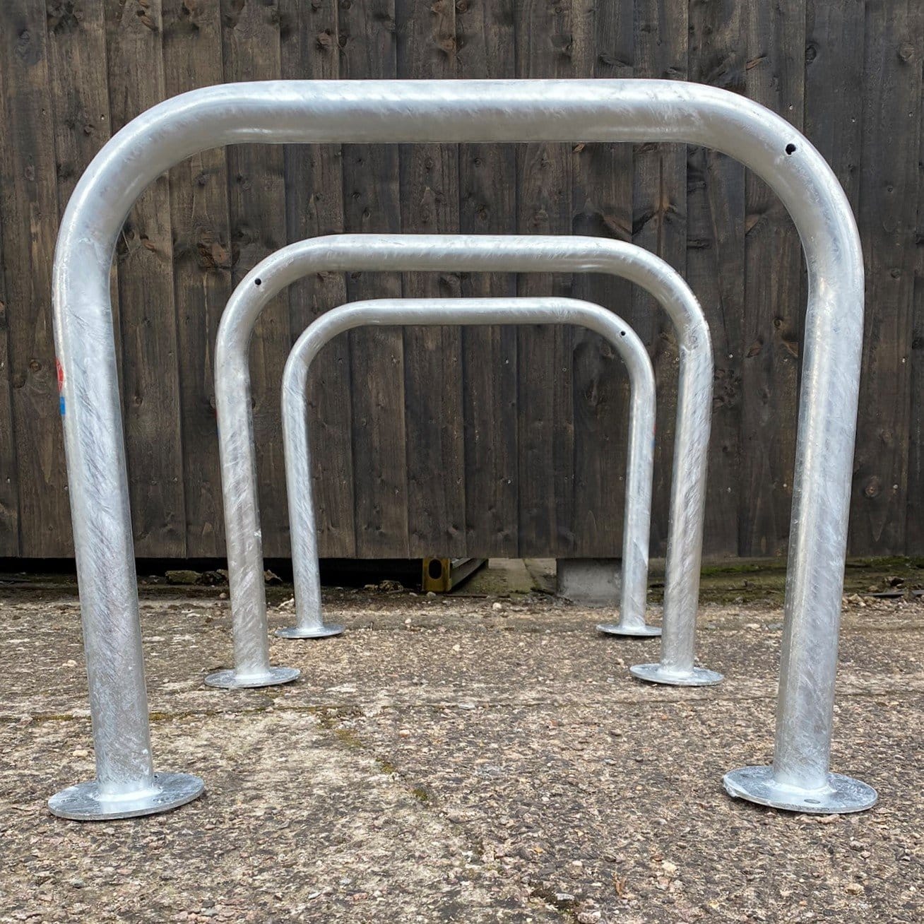 Junior Sheffield Cycle Stands | Galvanised - Store Fittings Direct