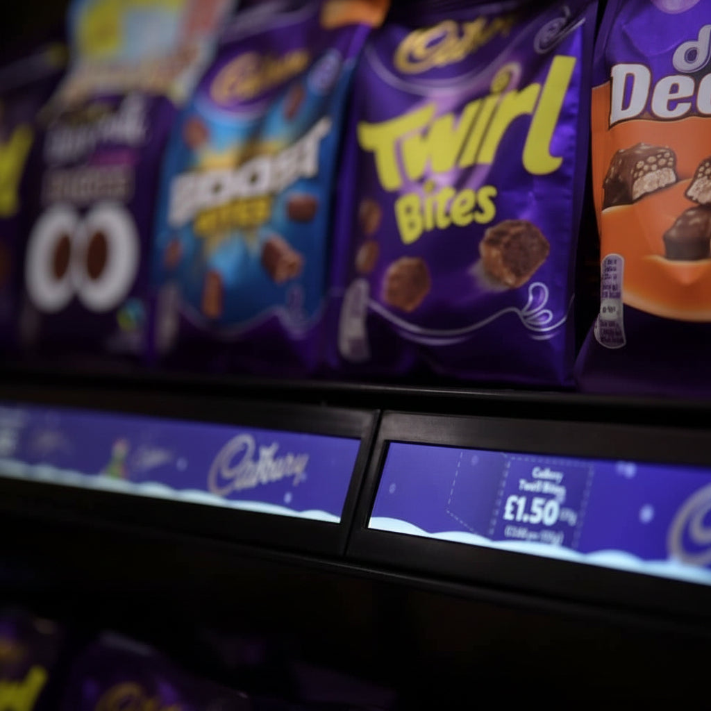 LCD Shelf Edge Display | Ultra-Wide Stretched Digital Shelf Label |  23"