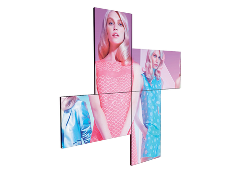 LCD Super Ultra Narrow Bezel Video Wall Display | 4K UHD Commercial Video Wall Screens - Store Fittings Direct