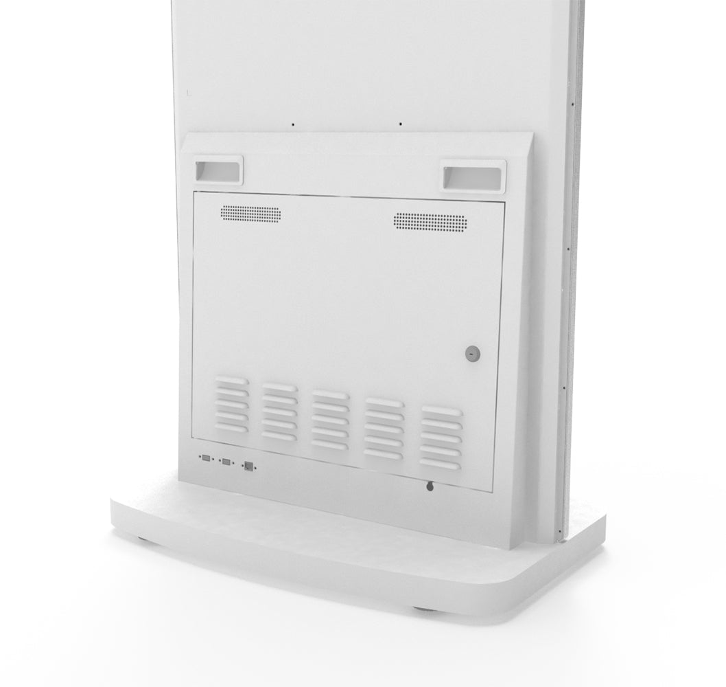 LED Slimline Freestanding Digital Signage Posters, Kiosks & Totems | Digital Display Stand UK - Store Fittings Direct