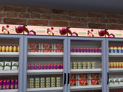 LED Ultra-Wide Stretched Bar Display | Android Digital Signage | Retail & Wayfinding - Store Fittings Direct