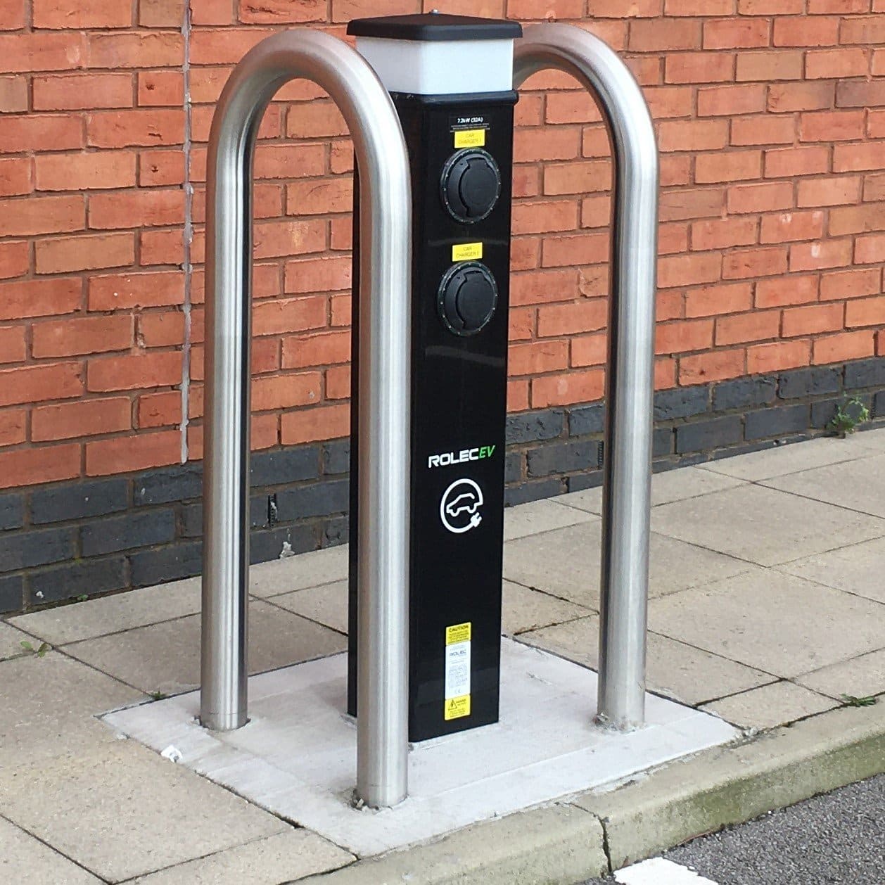 Lamp Post Protector Stainless Steel - Store Fittings Direct