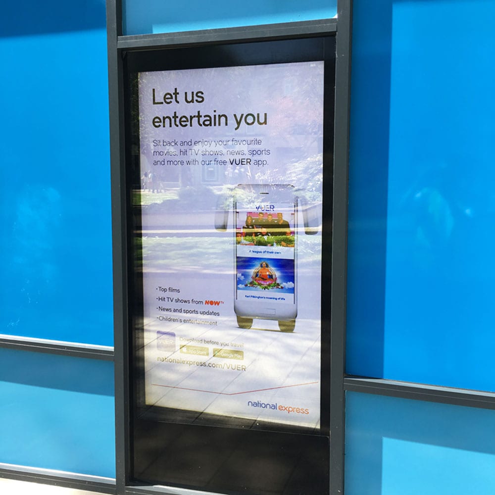 Large Format Professional Commercial Grade Industrial Monitor & CCTV Display | 24/7 Digital Signage Screen - Store Fittings Direct