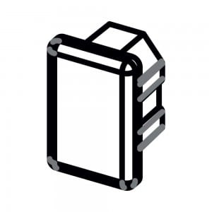 MBT Warehouse protection Box Rail | Protection Rail - Store Fittings Direct