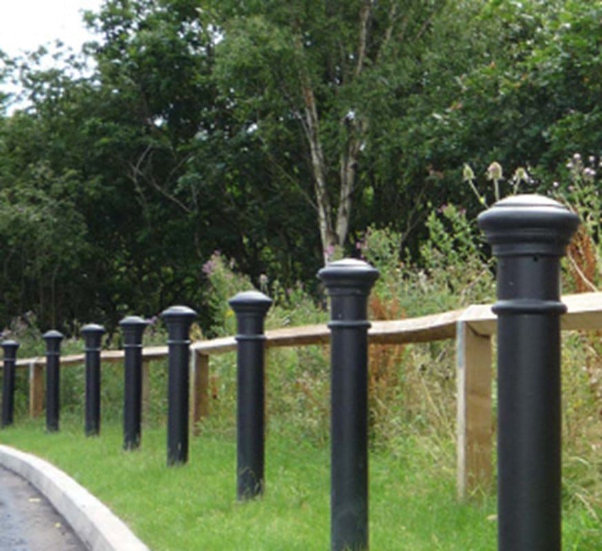 Manchester Bollard Galvanised - Store Fittings Direct